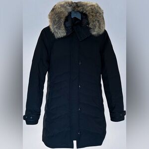 Canada Goose Lorette Parka Black Label Color Black Size M NEW
